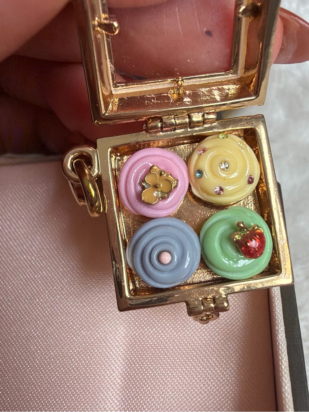 Juicy Couture Gold and Chocolate Brown Branded Gift Box